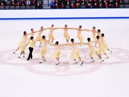 Mini Mates rotating together in a circle